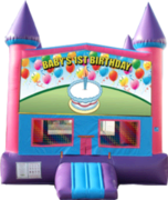 Baby's 1st Birthday- 15x15 Pink Baby's 1st Birthday- 15x15 Pink