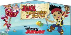 Jake and NeverLand Pirates- 15x15 Pink Jake and NeverLand Pirates- 15x15 Pink