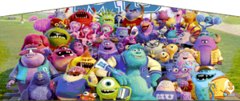 Monster University- 15x15 Pink Monster University- 15x15 Pink