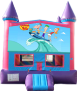 Phineas and Ferb- 15x15 Pink Phineas and Ferb- 15x15 Pink