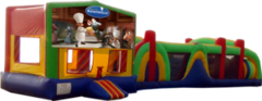 Ratatouille- 53' Obstacle Bouncer Combo Ratatouille- 53' Obstacle Bouncer Combo