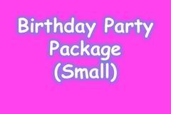BIRTHDAY PARTY PACKAGE (SMALL) BIRTHDAY PARTY PACKAGE (SMALL)