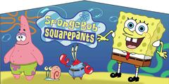 Sponge Bob Square Pants- 15x15 Pink Sponge Bob Square Pants- 15x15 Pink