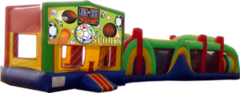 Sports- 53' Obstacle Bouncer Combo Sports- 53' Obstacle Bouncer Combo