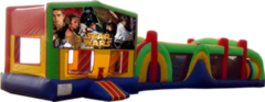 Star Wars- 53' Obstacle Bouncer Combo Star Wars- 53' Obstacle Bouncer Combo