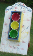 Stop N Throw Wooden Carnival Game Stop N Throw Wooden Carnival Game