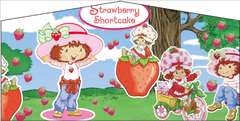 Strawberry Short Cake- 15x15 Pink Strawberry Short Cake- 15x15 Pink