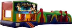 Tangled- 53' Obstacle Bouncer Combo Tangled- 53' Obstacle Bouncer Combo