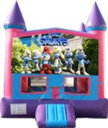 Smurfs- 15x15 Pink Smurfs- 15x15 Pink
