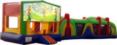 Tinkerbell- 53' Obstacle Bouncer Combo Tinkerbell- 53' Obstacle Bouncer Combo