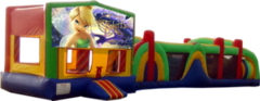 Tinkerbell 2- 53' Obstacle Bouncer Combo Tinkerbell 2- 53' Obstacle Bouncer Combo