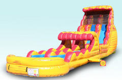 22ft INFERNO Water Slide and Slip N Slide Combo Dual Lane 22ft INFERNO Water Slide and Slip N Slide Combo Dual Lane