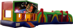 Wall E- 53' Obstacle Bouncer Combo Wall E- 53' Obstacle Bouncer Combo