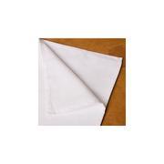 Linen For 6ft Plastic Resin Table- White Linen For 6ft Plastic Resin Table- White