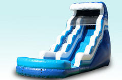 22ft Double Drop Water Slide Single Lane 22ft Double Drop Water Slide Single Lane